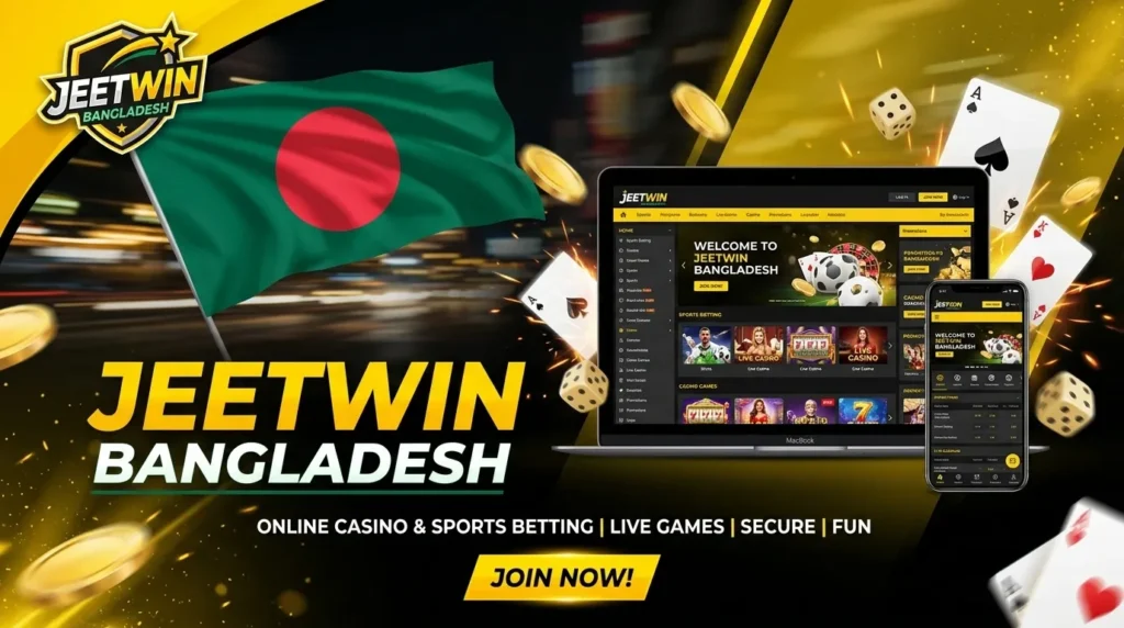 Jeetwin for Bangladeshi players with sports betting and casino options